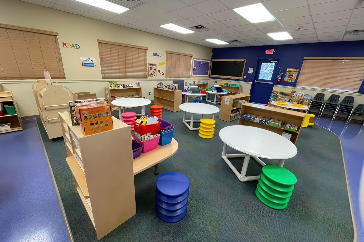 Colorful Classrooms With Space To Learn & Explore